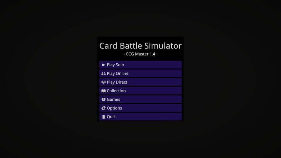 Card Battle Simulator screenshot