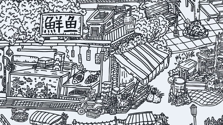 Hidden Cats In Street Market screenshot