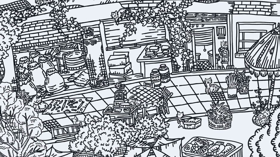 Hidden Cats In Street Market screenshot