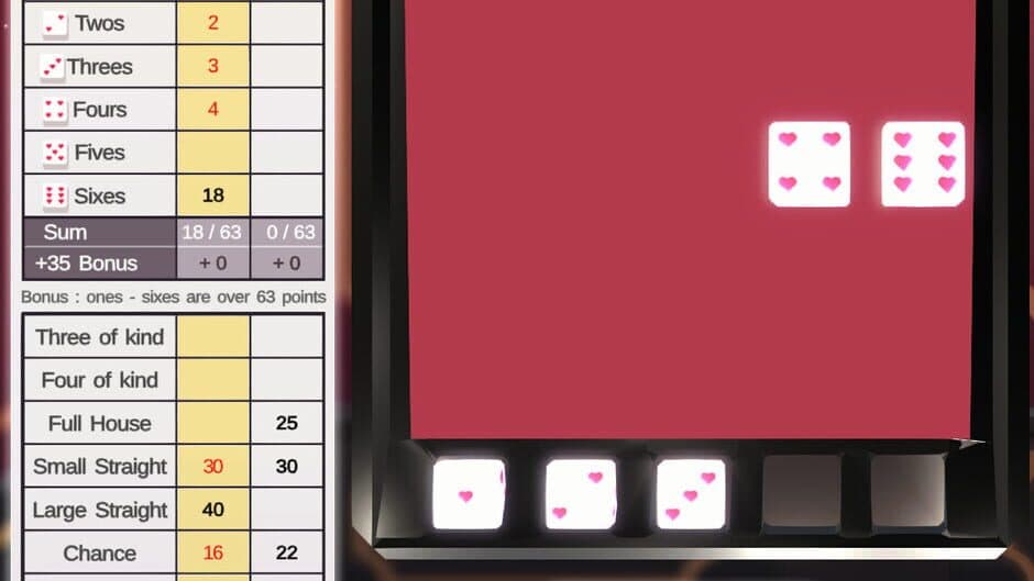 Yahtzee Girl screenshot