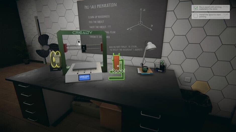 3D PrintMaster Simulator screenshot