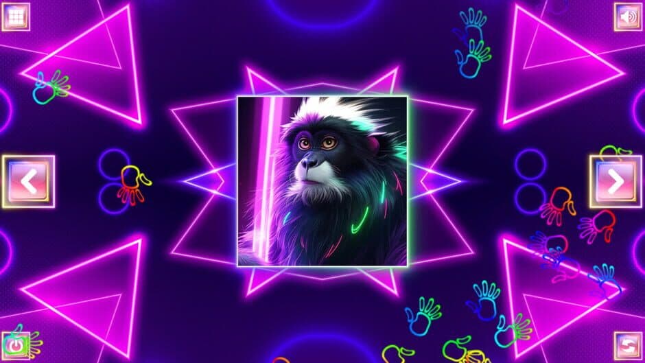 Neon Fantasy: Monkeys screenshot