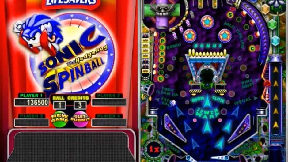 Sonic Spinball: Life Savers screenshot