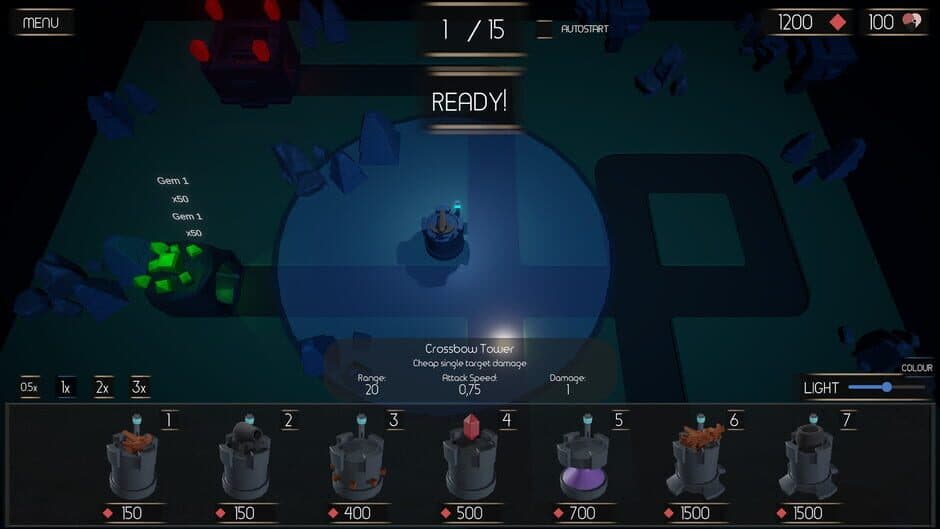 Dark Gem Tower Defense screenshot