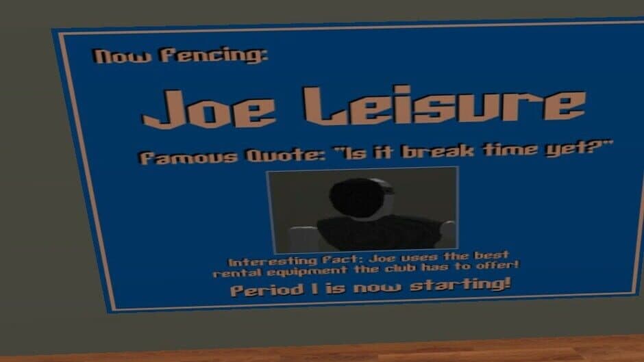 Brazil Fencing Club VR screenshot
