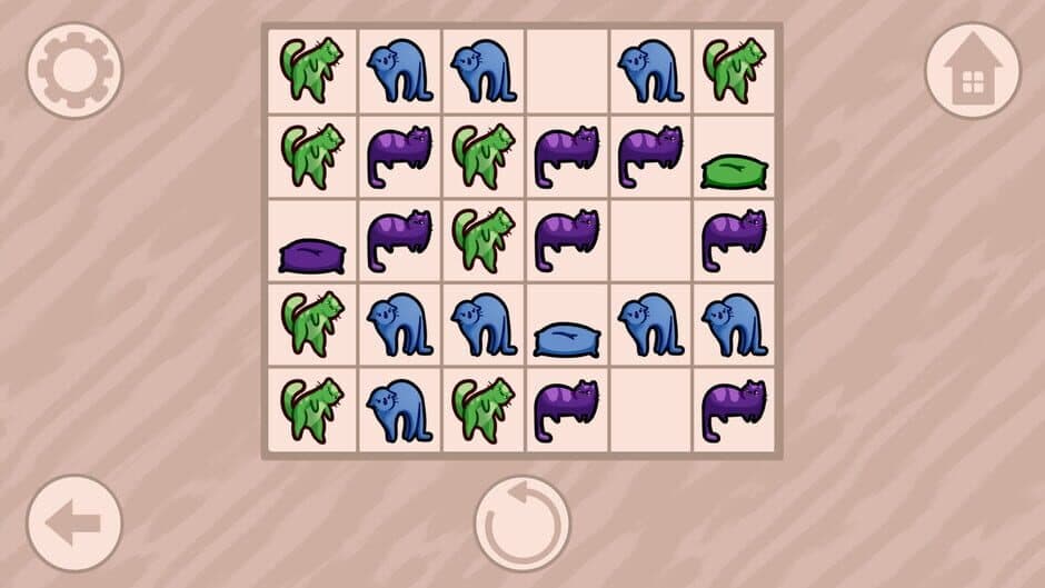 Cat Palette: Merging Colorful Kittens screenshot