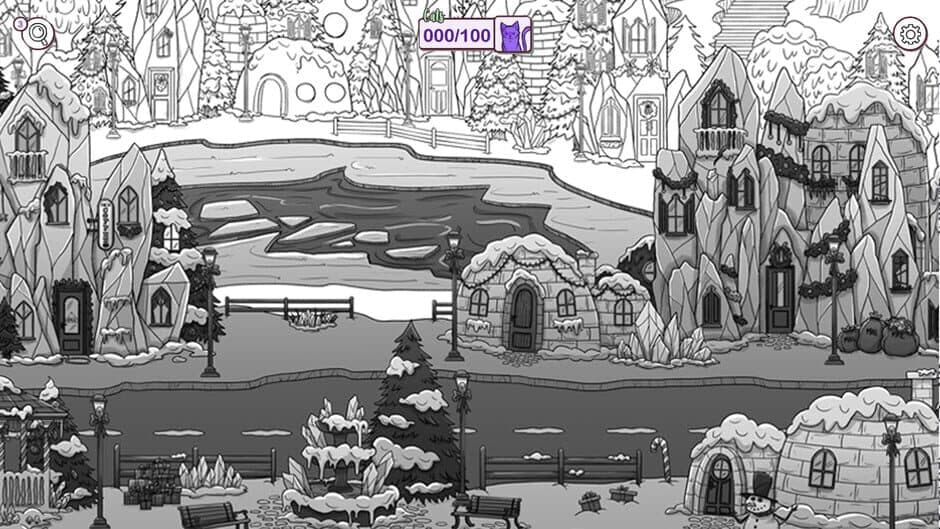 Hidden Cats in Santa's Realm screenshot