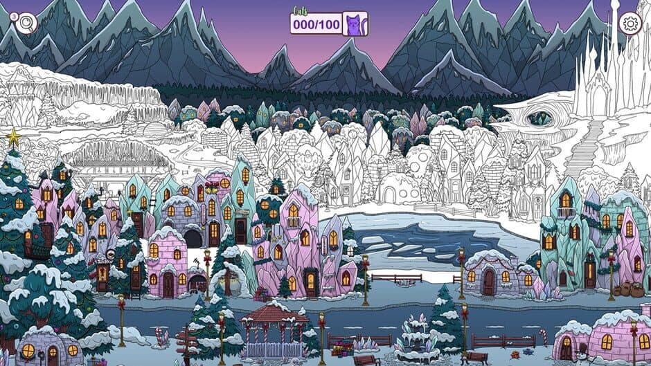 Hidden Cats in Santa's Realm screenshot