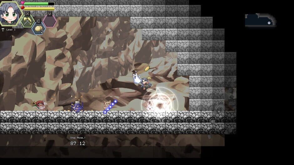 Momoyo to Tsukasa no Dig Dig Adventure screenshot