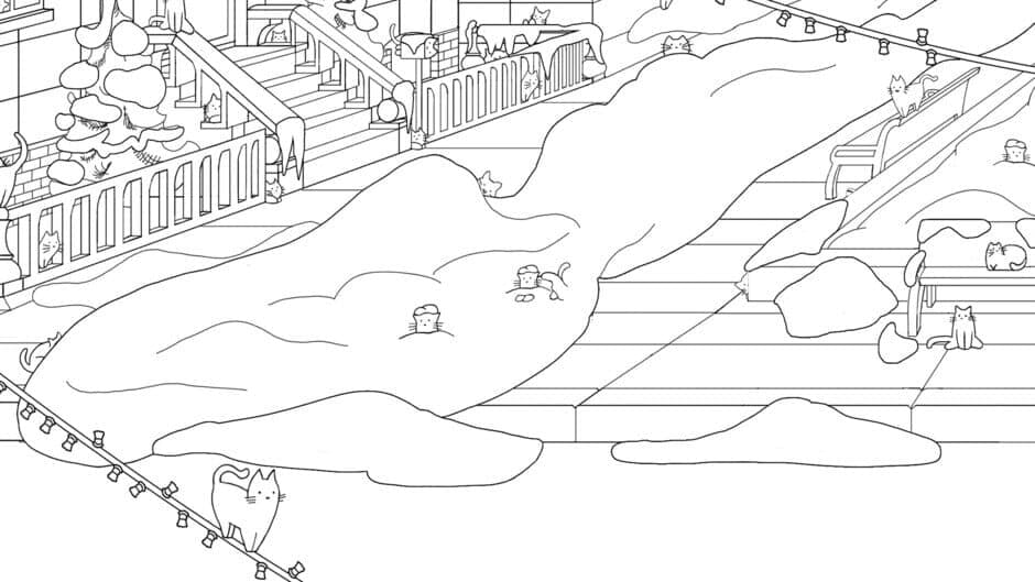 Winter Cats screenshot