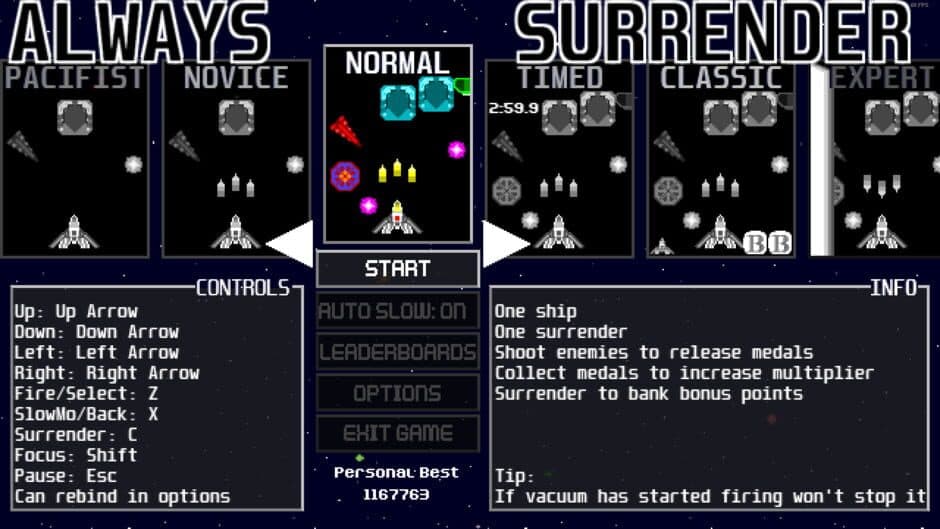Always Surrender screenshot