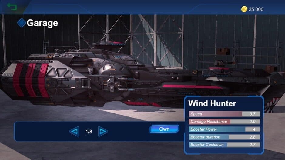 Sci-Fi Racer Simulator screenshot