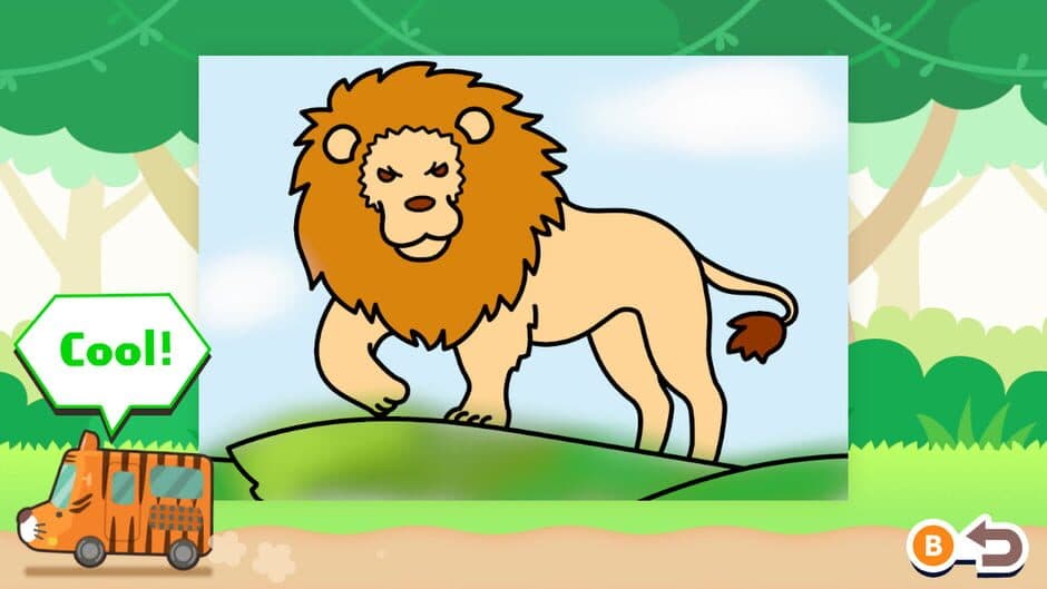 Coloring Book Series Zoo screenshot
