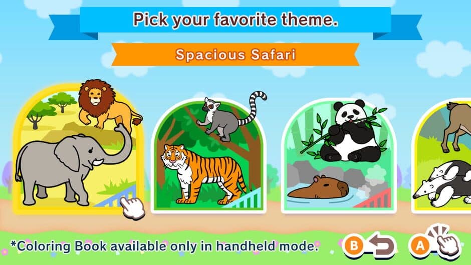 Coloring Book Series Zoo screenshot