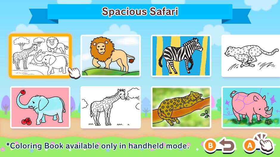Coloring Book Series Zoo screenshot