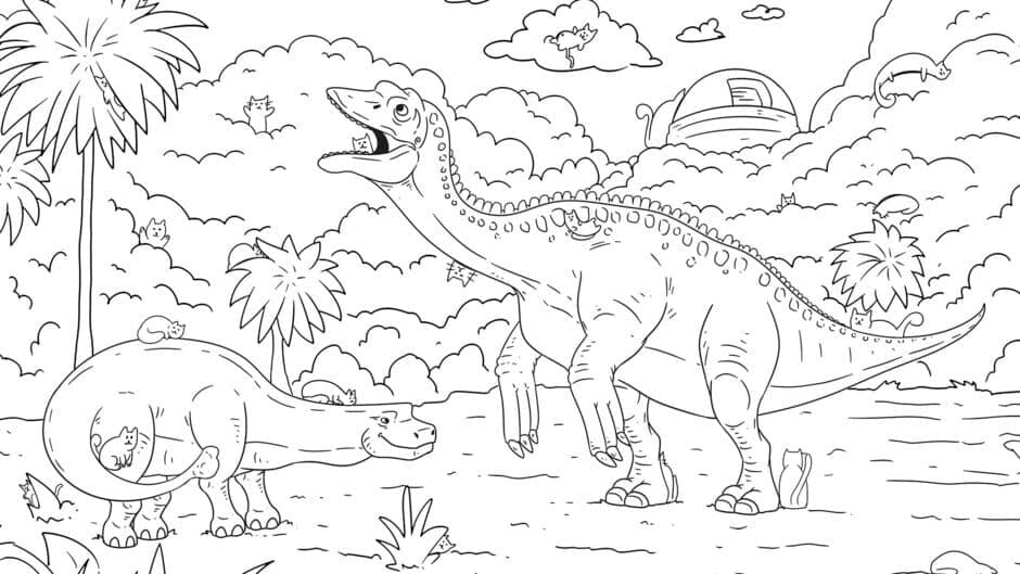 Dino Cats screenshot