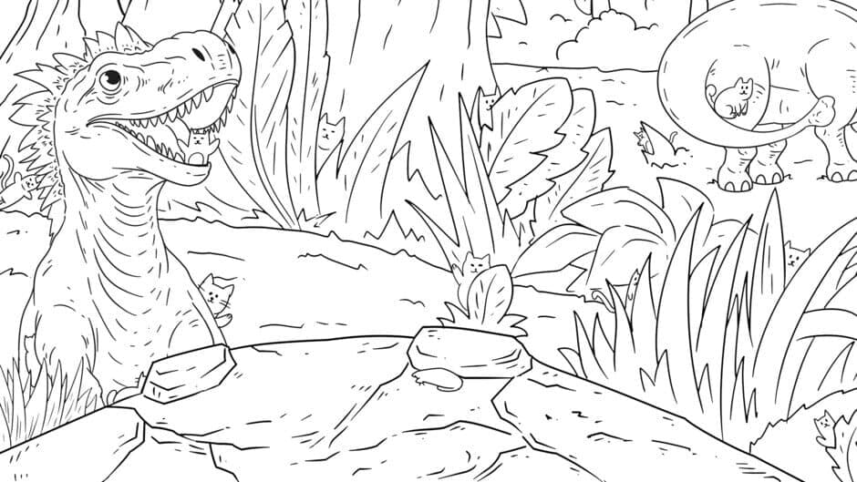Dino Cats screenshot