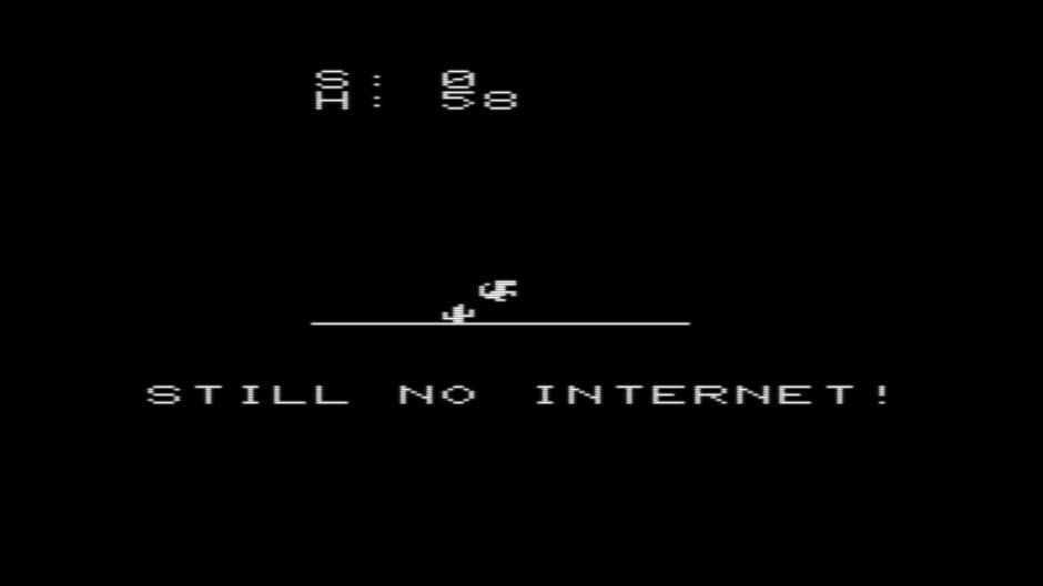 No Internet screenshot