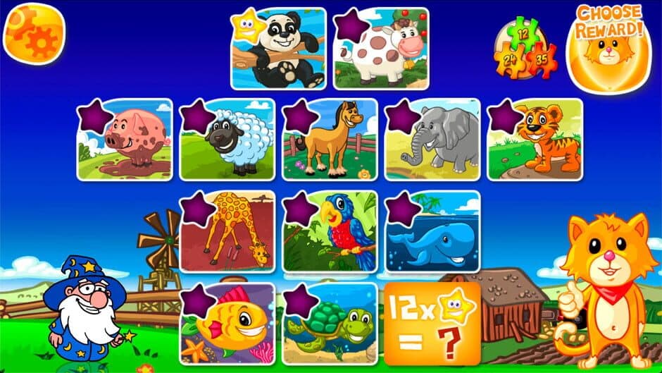 Animal Farm Jigsaw Games for Toddlers, Babys and Kids screenshot