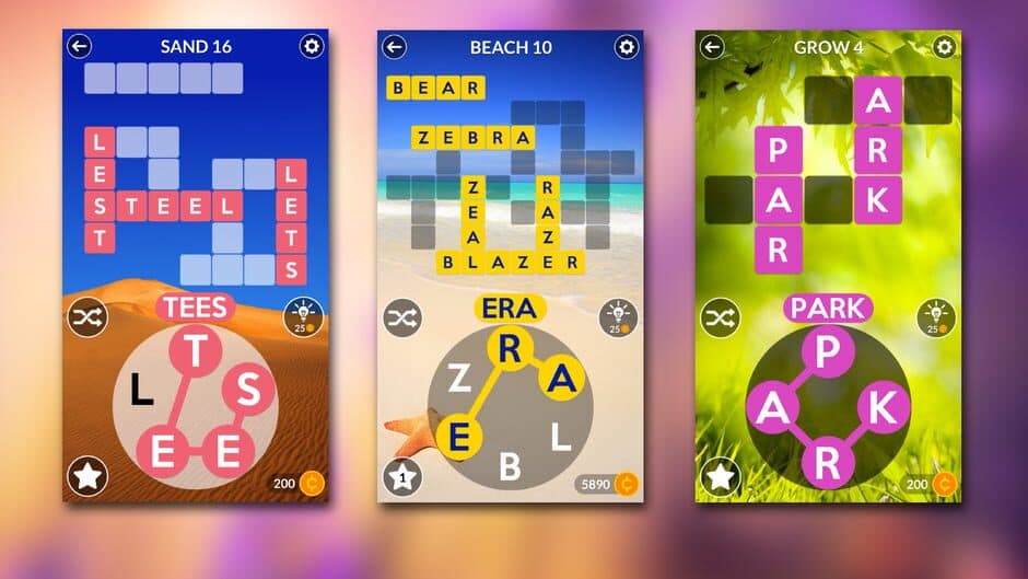 Wordscapes Uncrossed screenshot