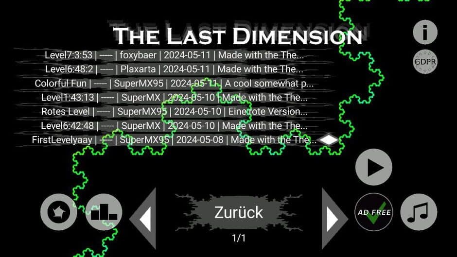The Last Dimension screenshot