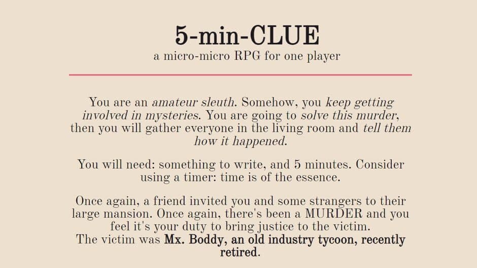 5-min-Clue screenshot
