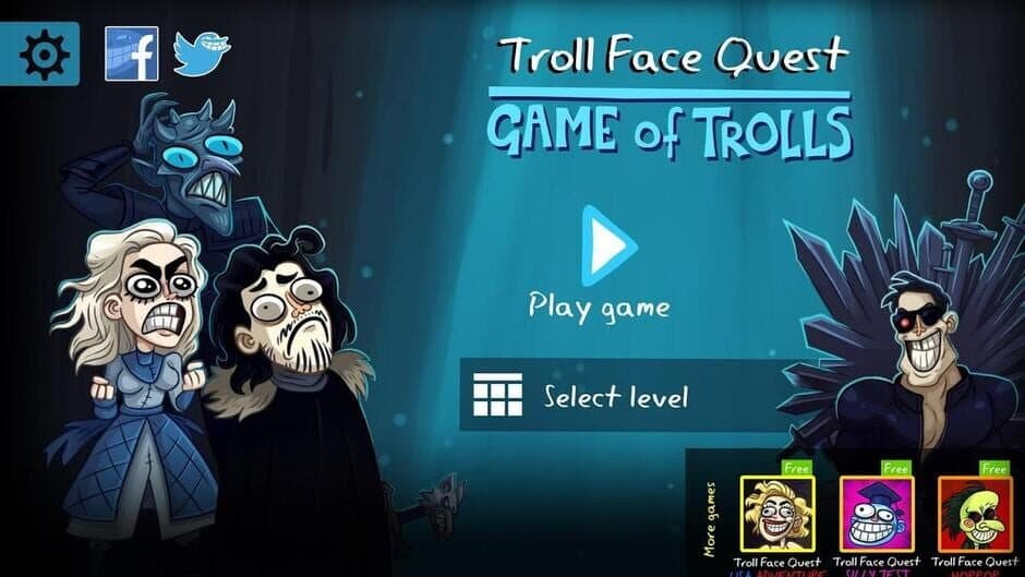 Troll Face Quest: Game of Trolls screenshot