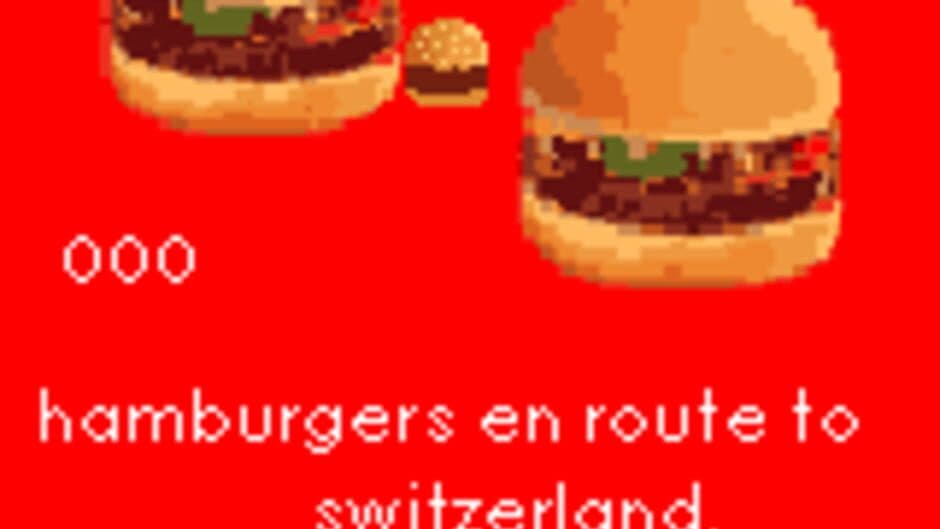 Hamburgers En Route to Switzerland screenshot