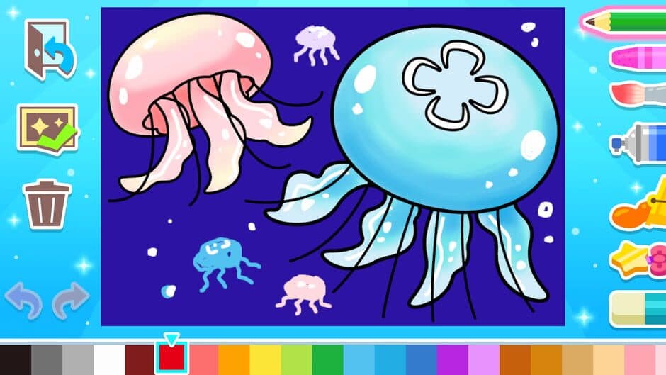 Coloring Book Series: Aquarium screenshot