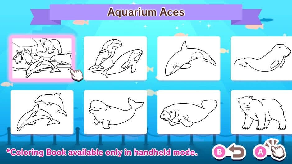 Coloring Book Series: Aquarium screenshot