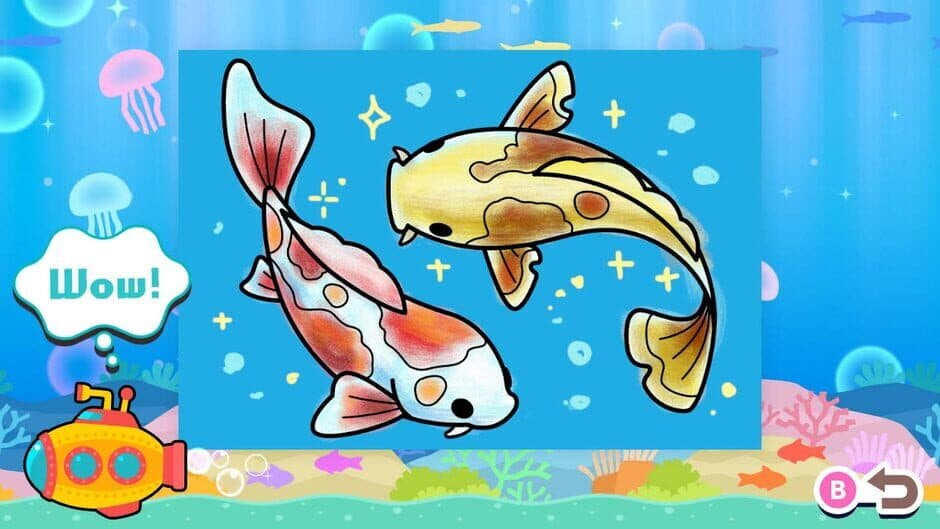 Coloring Book Series: Aquarium screenshot