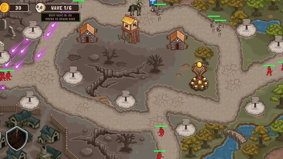 Vulcan Tower Defence screenshot