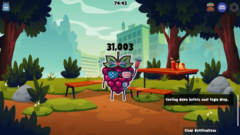 Raspberry screenshot