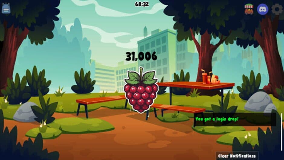 Raspberry screenshot