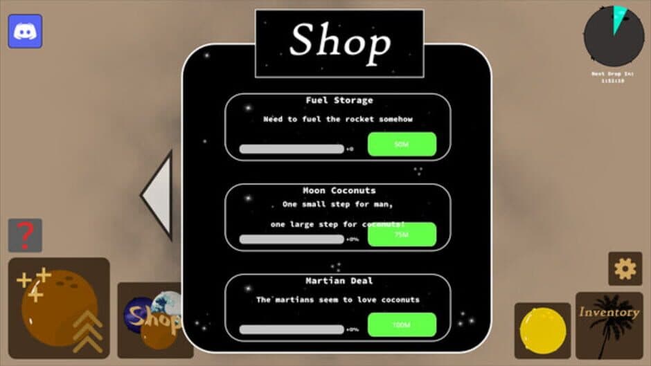 Coconut screenshot