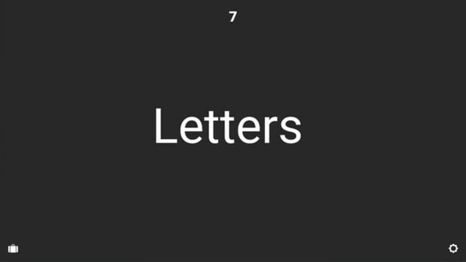 Letters screenshot