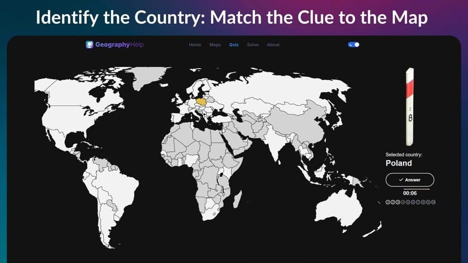 GeographyHelp screenshot