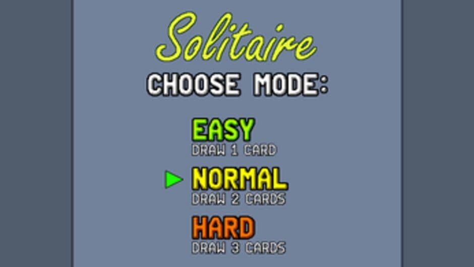 Solitaire screenshot