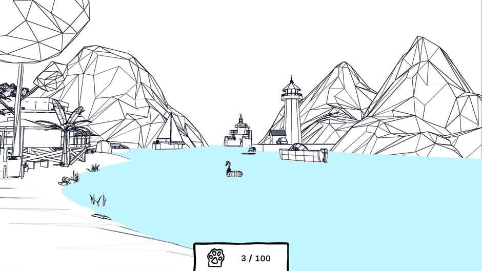 Cats Hiding in 3D screenshot