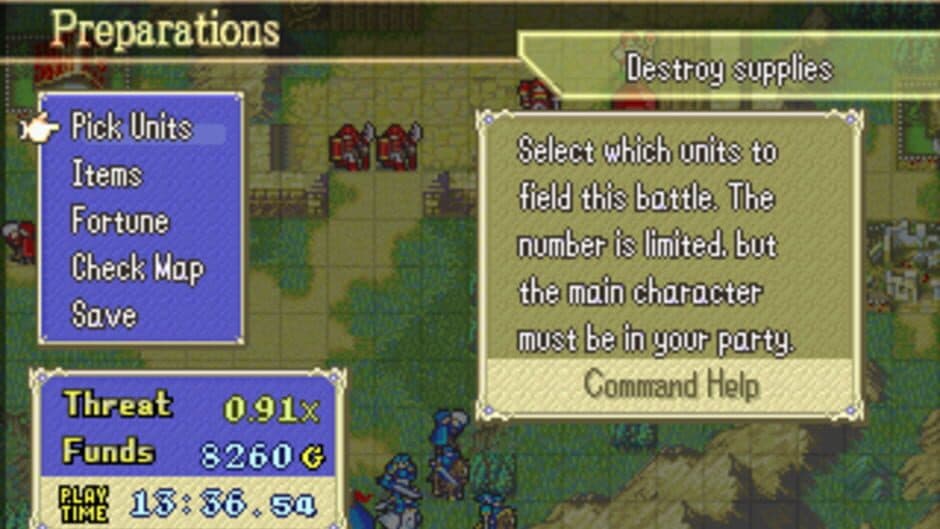Fire Emblem: Immortal Sword screenshot