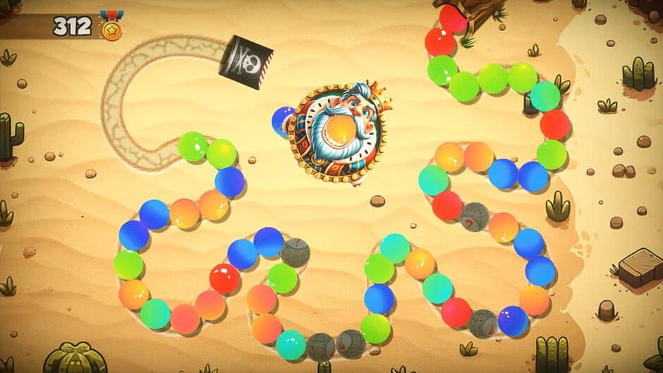 Zumba Royal Marble Shooter Mania screenshot