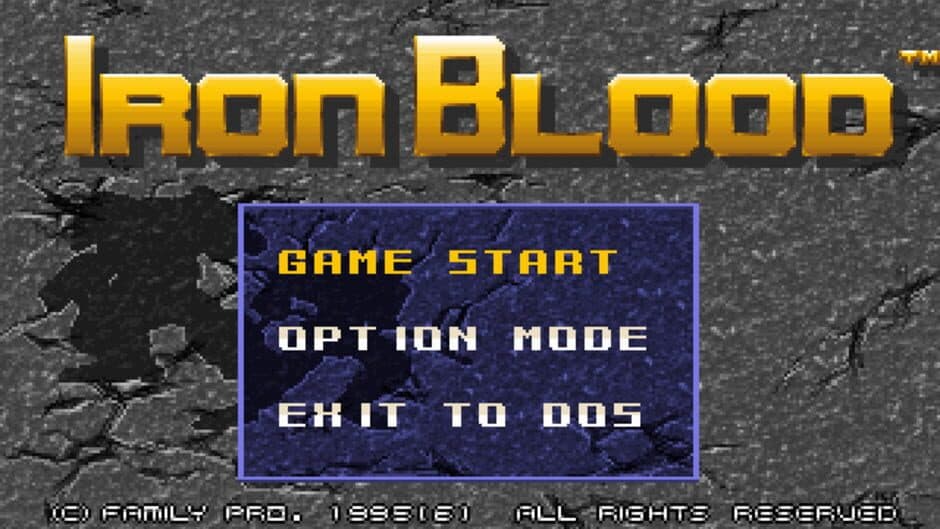 Iron Blood screenshot