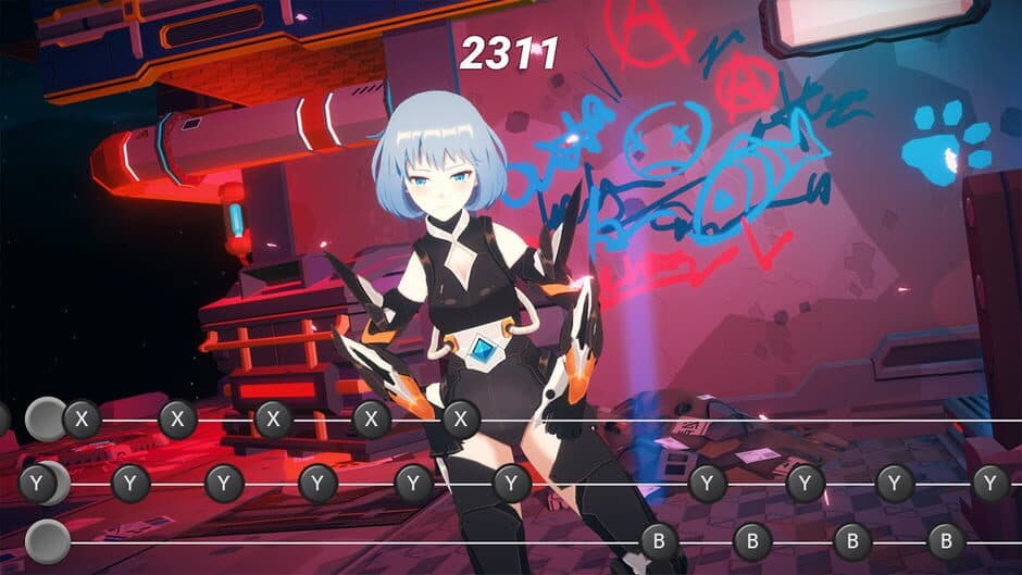 Anime Dance-Off: Space Party screenshot