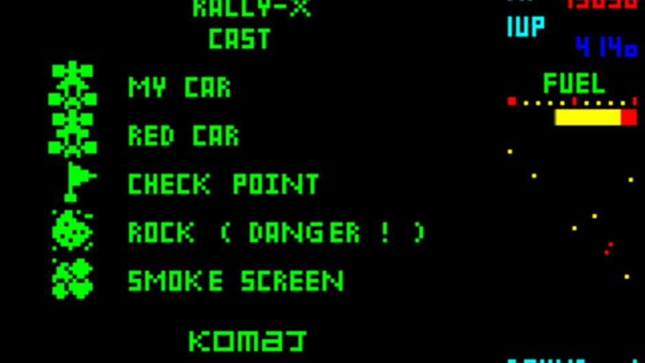 New Rally-X screenshot