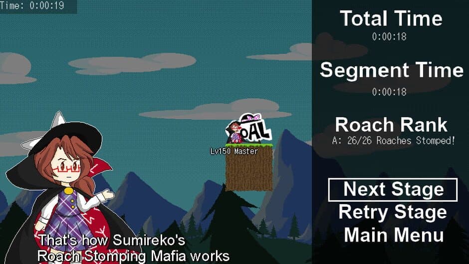 That's How Sumireko's Roach Stomping Mafia Works screenshot
