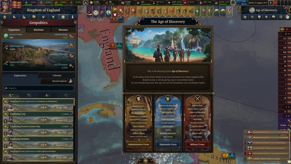 Europa Universalis V screenshot