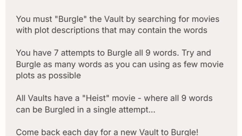 The Daily Burgle screenshot