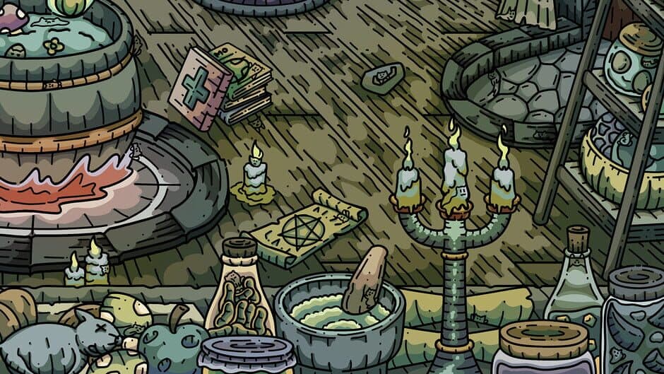 100 Witch Cats screenshot