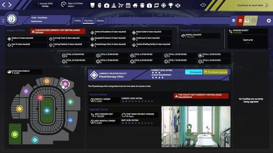 Rugby League Team Manager 4 screenshot