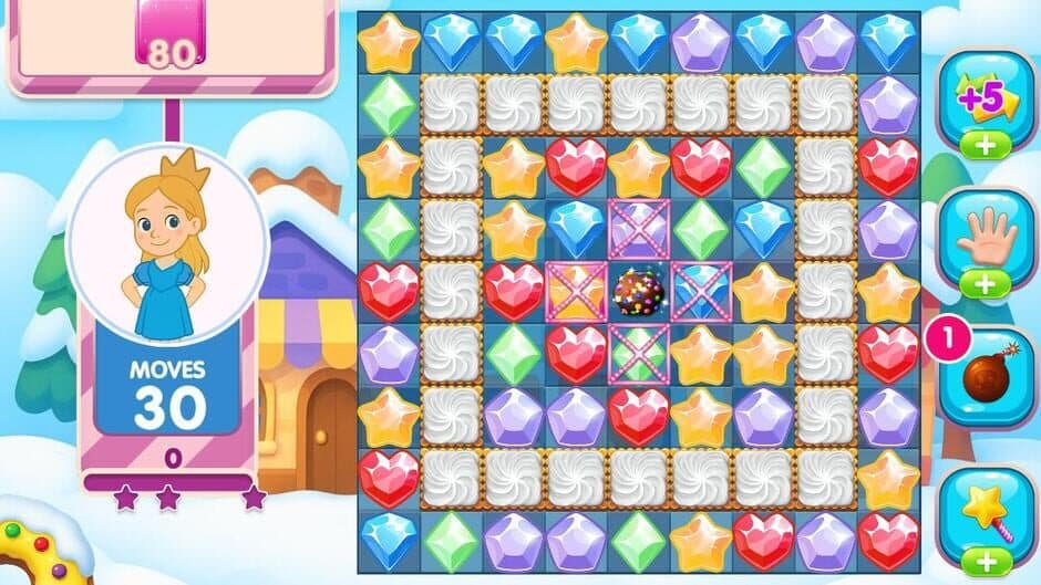 Ice Princess Crystals screenshot